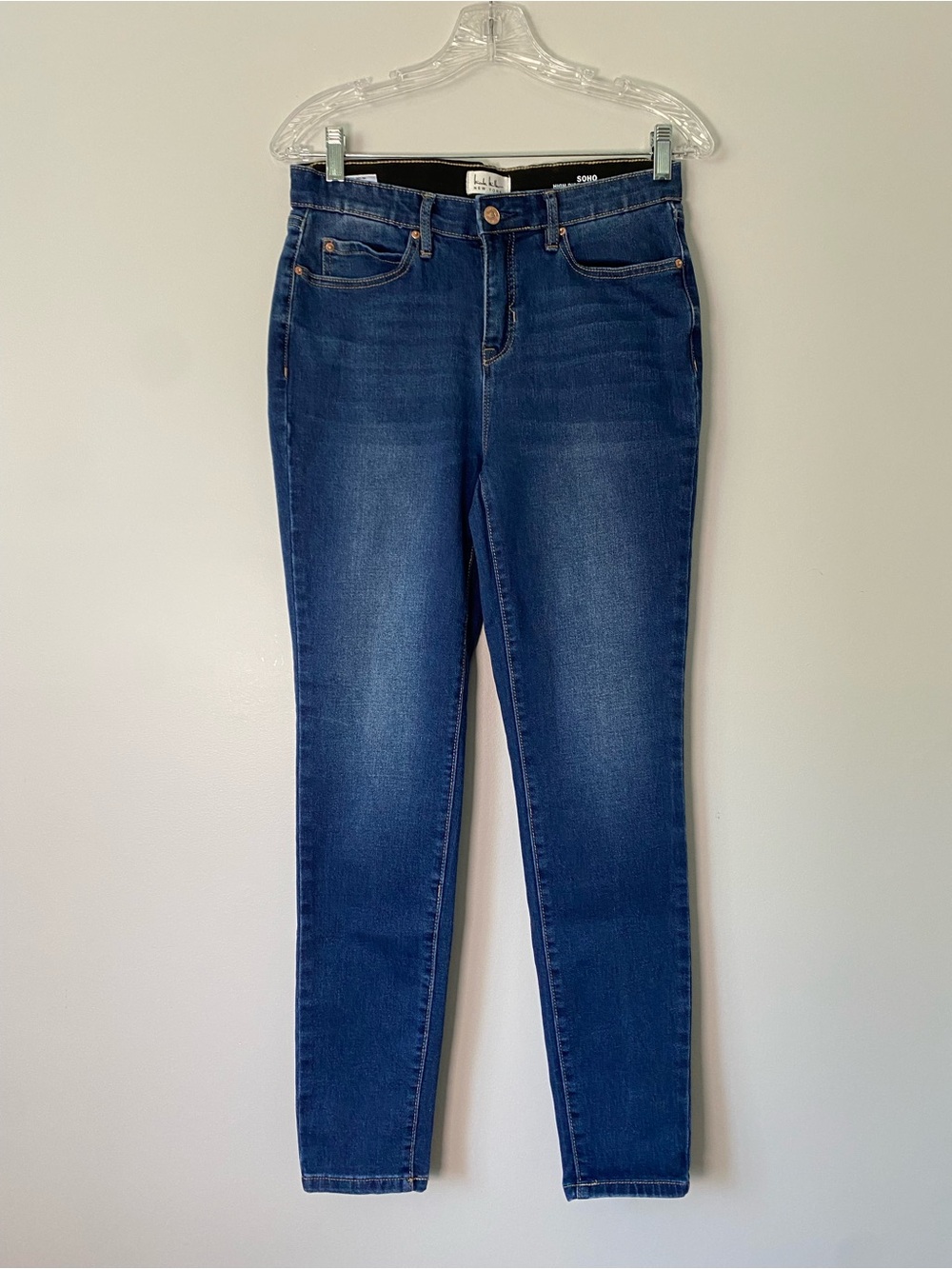 Nicole Miller SOHO High Rise Ankle Skinny Jeans Size 4
